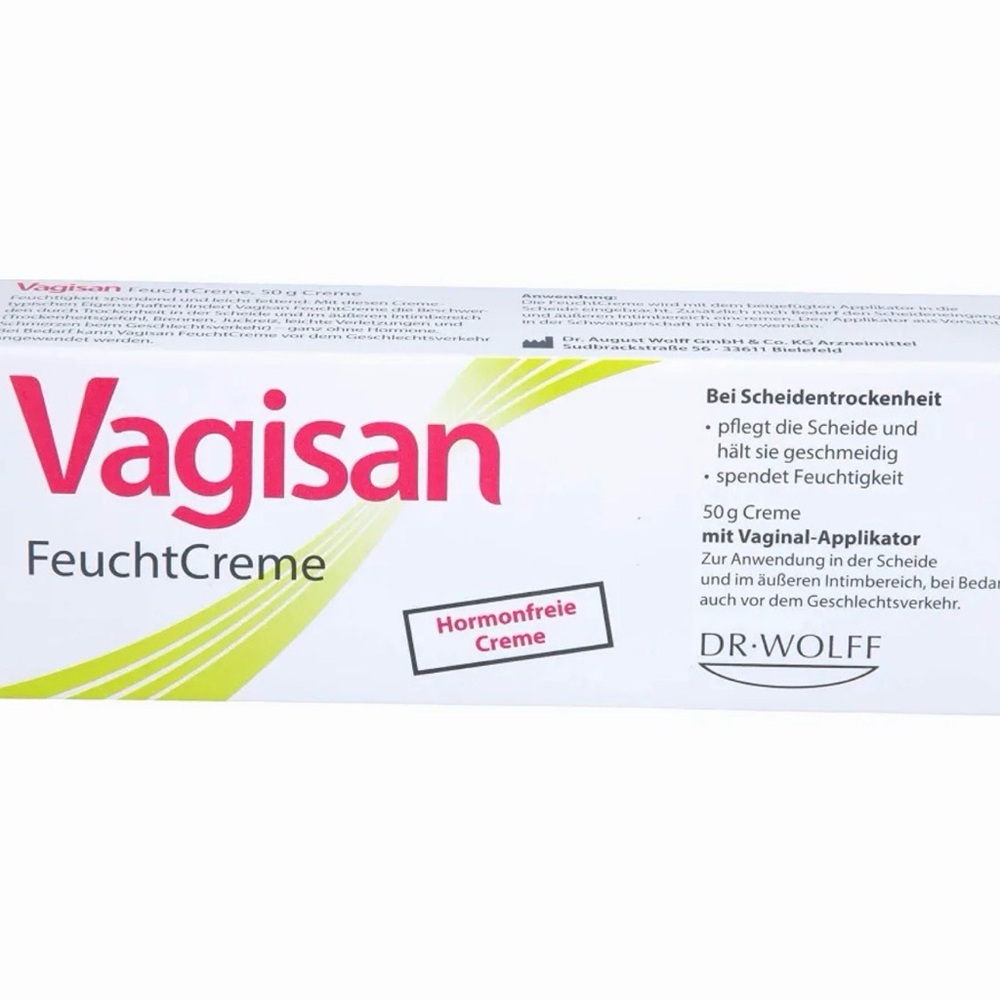 Hormone-Free Intimate Moisturizing Cream - Relief for Dryness & Burning (German - Picture 2 of 8